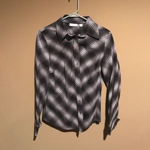 Women's New York and company button up shirt